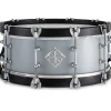 Dixon Artisan Equator Wenge Wood Hoop Snare Drum 14 x 5.5 in. Satin Cool Grey