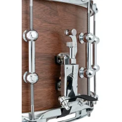 Dixon Artisan Gregg Bissonette Signature Big Bud Snare Drum 14 x 8 in. Natural Walnut Satin