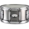 Dixon Gregg Bissonette Signature Steel Snare Drum 14 x 6.5 in. Black Nickel