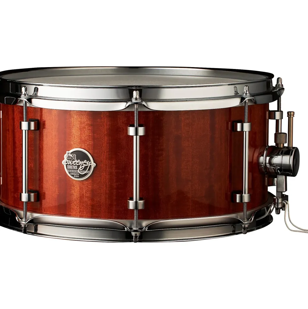 Doc Sweeney Drums Delia Stave Sapele Snare Drum 14 x 6.5 in.