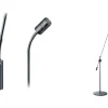 DPA Microphones 4018 Supercardioid Mic, Black, XLR, 77 cm (30 in) Boom, Floor Stand, Single Mic