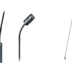 DPA Microphones 4018 Supercardioid Mic, Black, XLR, 122 cm (48 in) Boom, Top and Bottom Gooseneck