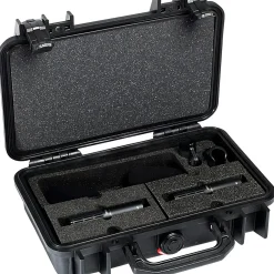 DPA Microphones 2011A Stereo Pair With Clips and Windscreens in Peli Case