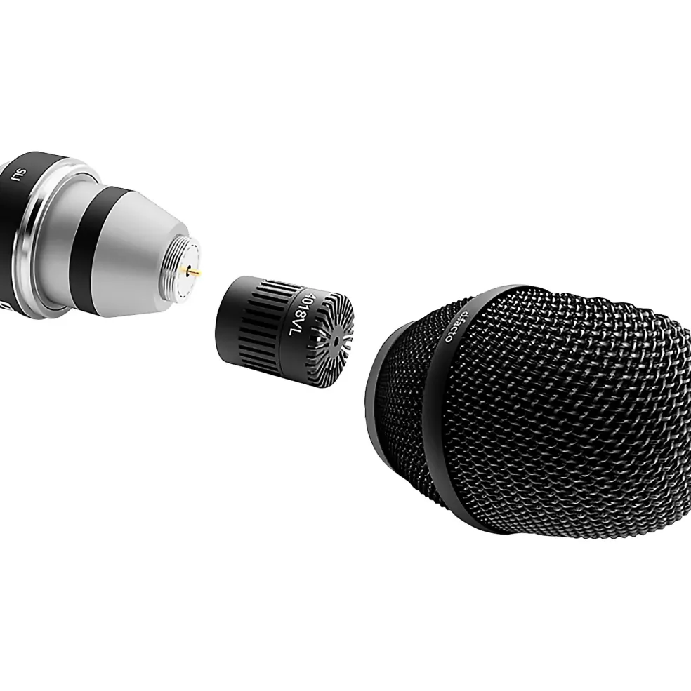 DPA Microphones d:facto 4018VL Linear Supercardioid Mic, SL1 Adapter (Shure/Sony/Lectrosonics), Black