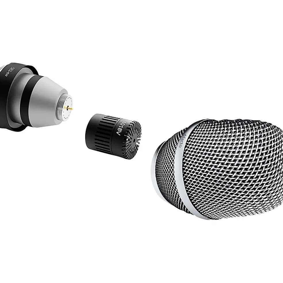 DPA Microphones d:facto 4018VL Linear Supercardioid Mic, SE5 Adapter (Sennheiser 5200), Nickel
