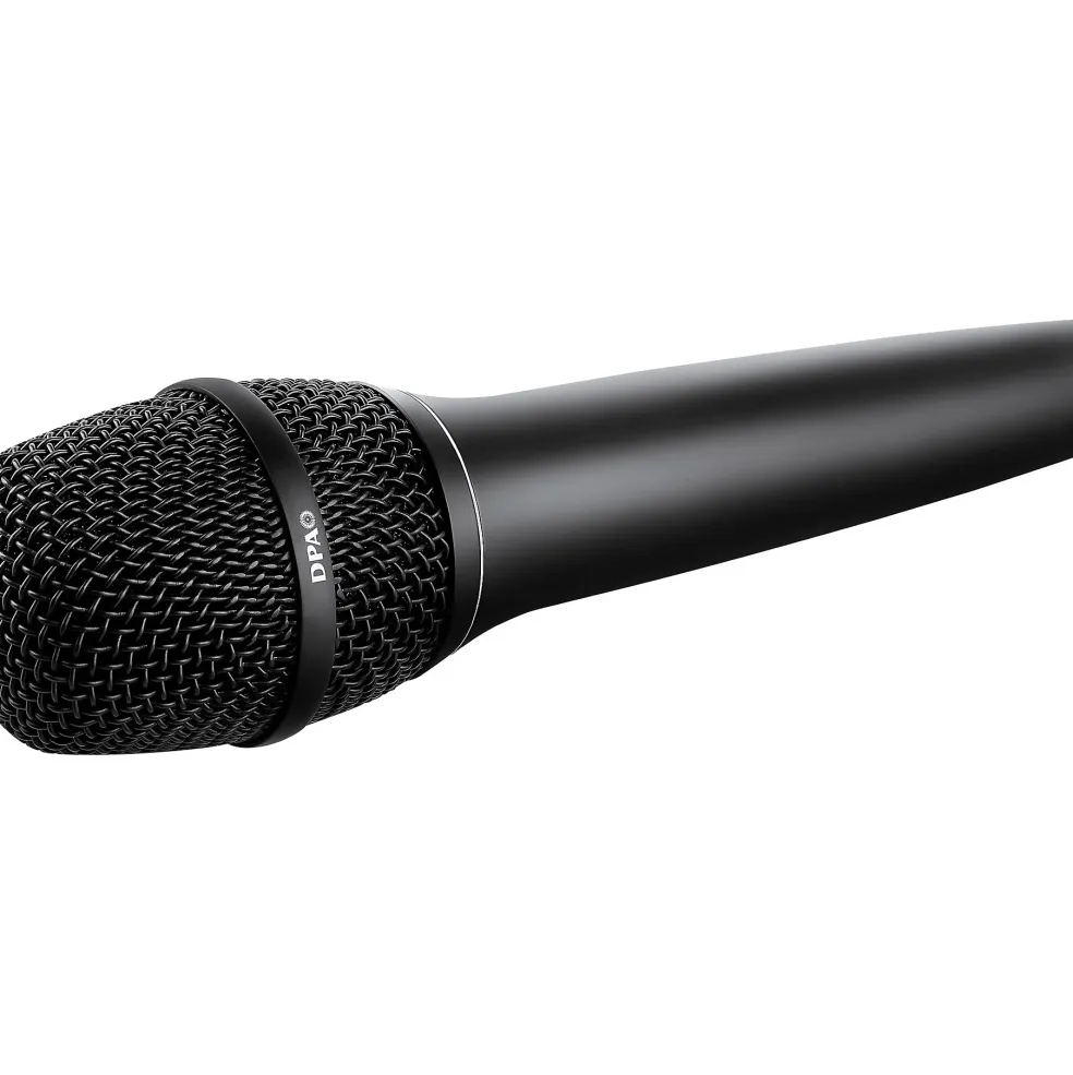 DPA Microphones Supercardioid Vocal Mic, Wired DPA Handle Black