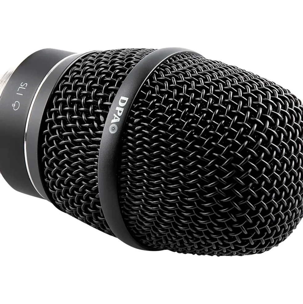 DPA Microphones Supercardioid Vocal Mic, Wired DPA Handle Black