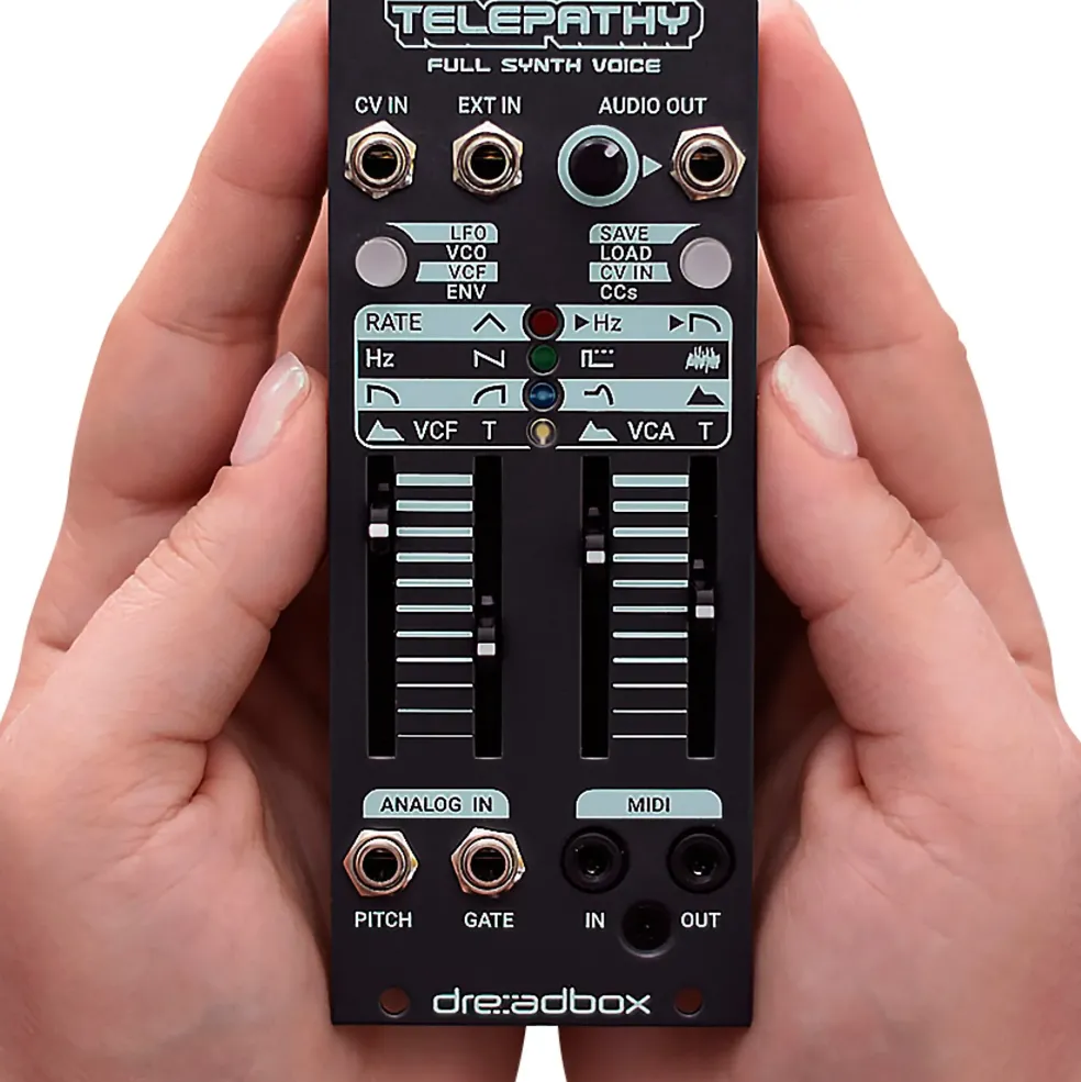 Dreadbox Telepathy 6-Voice Analog Synthesizer Module System