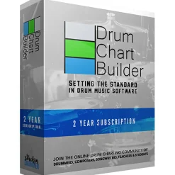 Drum Chart Builder Drum Chart Builder 2 Year Subscription
