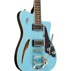 Duesenberg USA Caribou Semi-Hollow Electric Guitar Narvik Blue