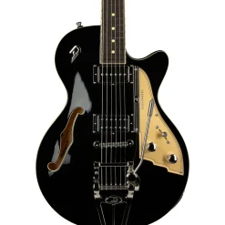 Duesenberg USA Starplayer TV Semi-Hollow Electric Guitar Black