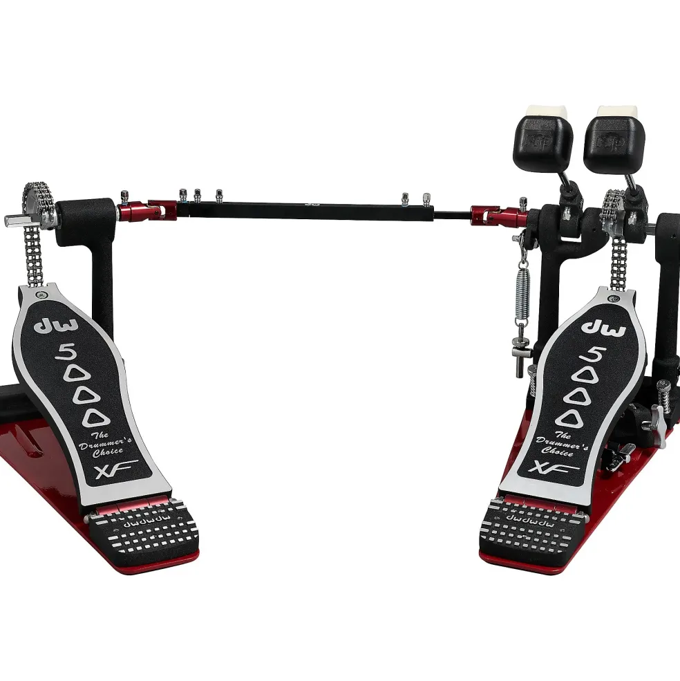 DW 5000 Series Accelerator Double Bass Drum Pedal With XF Extended Footboard