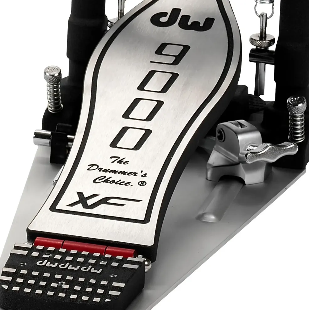 DW 9000 Series Single Bass Drum Pedal With eXtended Footboard
