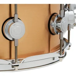 DW Collector's Series 3 mm Brushed Bronze Snare Drum 14 x 5.5 in.
