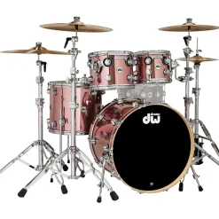 DW Collector's Series 5-Piece Shell Pack Black Oyster Chrome Hardware