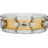 DW Collector's Series Polished Brass Snare Drum 14 x 4 in.