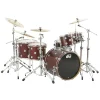DW Collector's Series Satin Oil 5-Piece Shell Pack Ox Blood Red Chrome Hardware