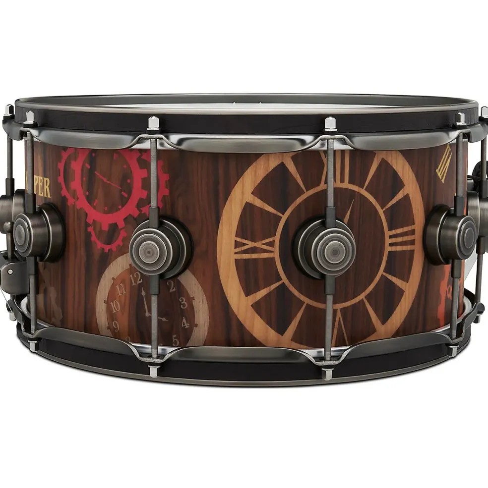 DW Collector's Series Timekeeper ICON Snare Drum 14 x 6.5 in.