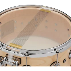 DW Collector's SSC Maple Satin Oil Snare Drum with Chrome Hardware 14 x 6.5 in. Natural