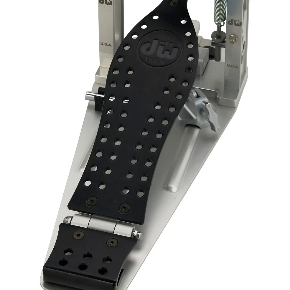 DW Colorboard Machined Chain Drive Double Bass Drum Pedal With Graphite Footboard