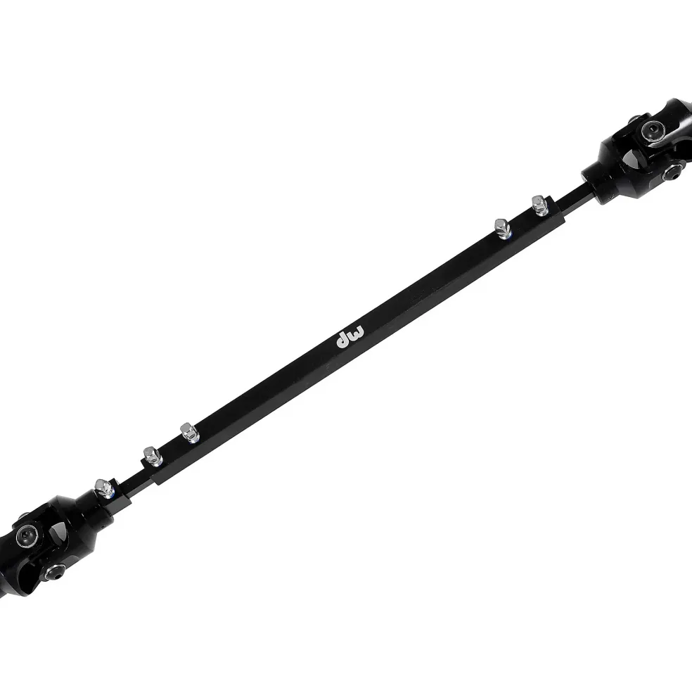 DW Colorboard Machined Direct Drive Double Bass Drum Pedal With Gun Metal Footboard