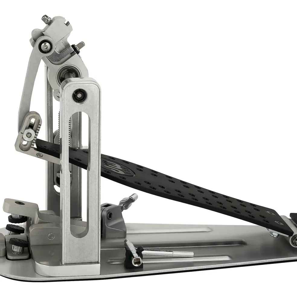 DW Colorboard Machined Direct Drive Single Bass Drum Pedal With Graphite Footboard