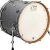 DW Design Series Bass Drum 22 x 18 in. Steel Gray