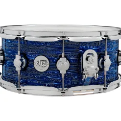 DW Design Series Maple Snare Drum - Royal Strata Finish Ply 14 x 6 in.