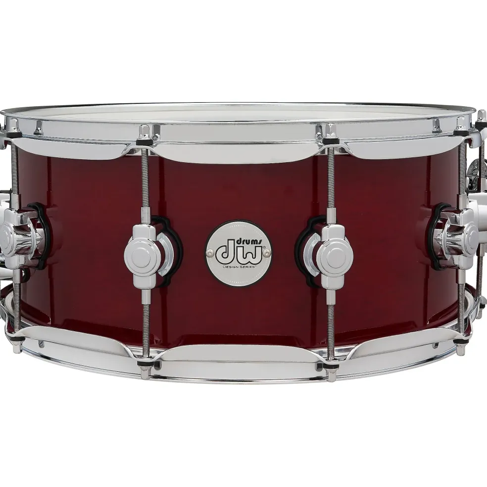 DW Design Series Snare Drum 14 x 6 in. Cherry Stain