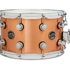 DW DW Performance Series 1 mm Polished Copper Snare Drum 14 x 8 in.