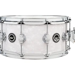 DW DWe Wireless Acoustic/Electronic Convertible Snare Drum 14 x 6.5 in. Finish Ply White Marine Pearl