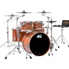 DW DWe Wireless Acoustic-Electronic Convertible 5-Piece Drum Set Bundle With 22" Bass Drum, Cymbals and Hardware Limited Edition Santos Rosewood Hard Satin Exotic