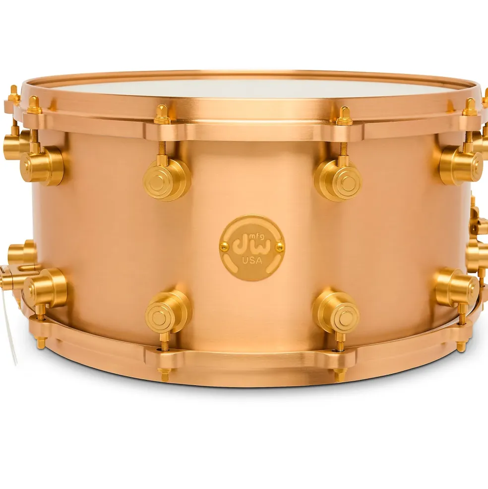 DW MFG True Cast Bronze Snare Drum 14 x 7 in.