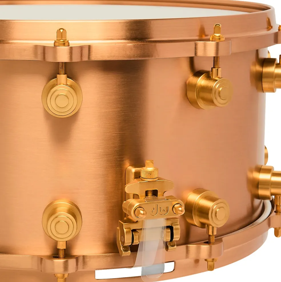 DW MFG True Cast Bronze Snare Drum 14 x 7 in.