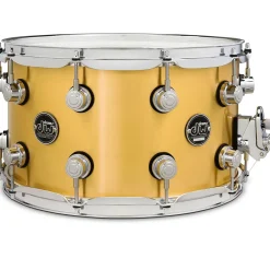 DW Performance Series 1 mm Polished Brass Snare Drum 14 x 8 in.