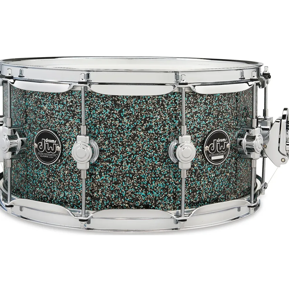 DW Performance Series Cherry Snare Drum 14 x 6.5 in. Finish Ply Ocean Galaxy