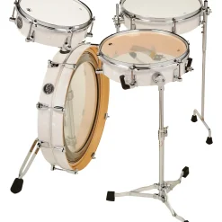 DW Performance Series 3-Piece Low Pro Travel Shell Pack White Marine Pearl