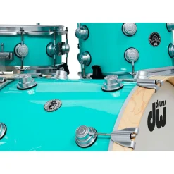 DW 5-Piece Collector's Series Santa Monica Shell Pack With Chrome Hardware Butterscotch