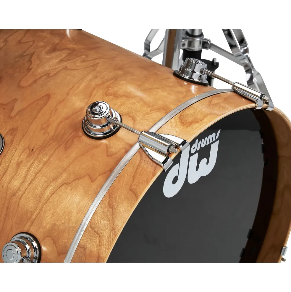 DW 6-Piece Collector's Series Santa Monica Shell Pack With Chrome Hardware Butterscotch