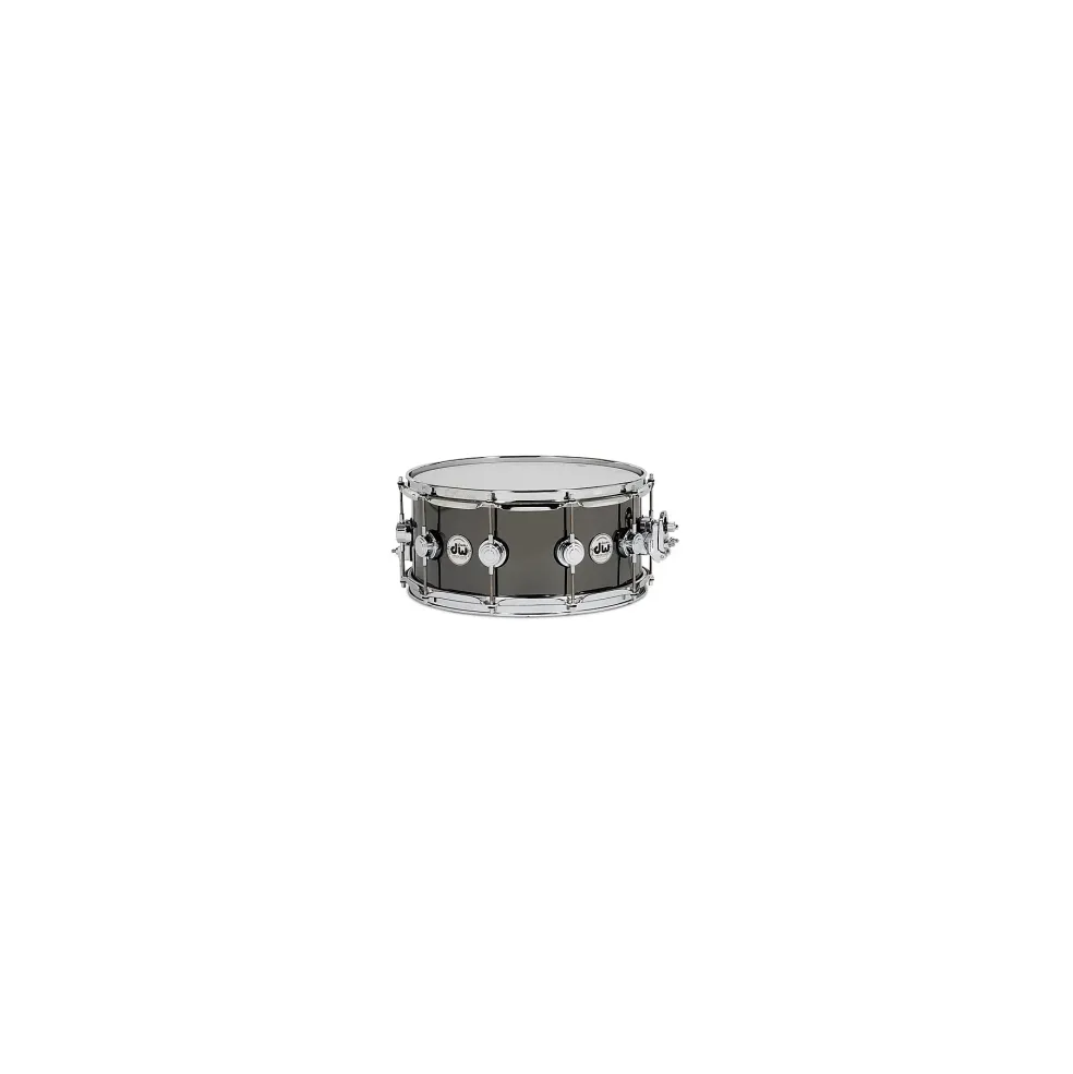 DW 6.5x14" Collector's Series Snare Drum Black Nickel Over Brass With Chrome Hardware