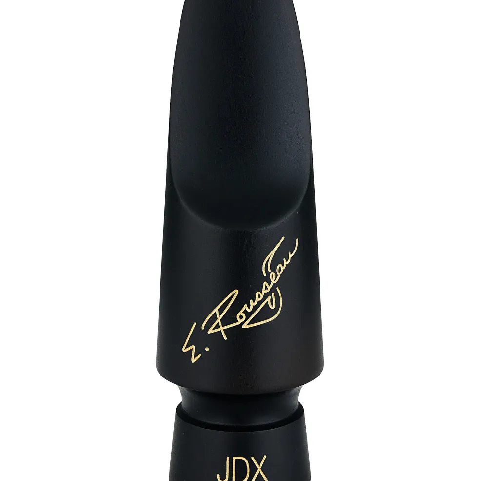E. Rousseau Rousseau Alto Saxophone Mouthpiece, JDX 6 Black