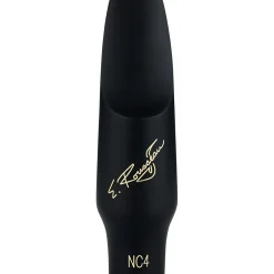 E. Rousseau Rousseau Tenor Saxophone Mouthpiece, Classic, NC 4 Black