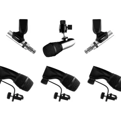 Earthworks DK6 6-Piece Drum Microphone Kit Stainless Steel