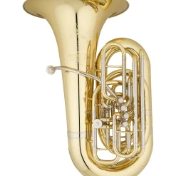 Eastman EBC632 Professional Series 5-Valve 4/4 CC Tuba Lacquer Yellow Brass Bell
