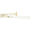 Eastman ETB420 Intermediate Series F-Attachment Trombone Lacquer Yellow Brass Bell