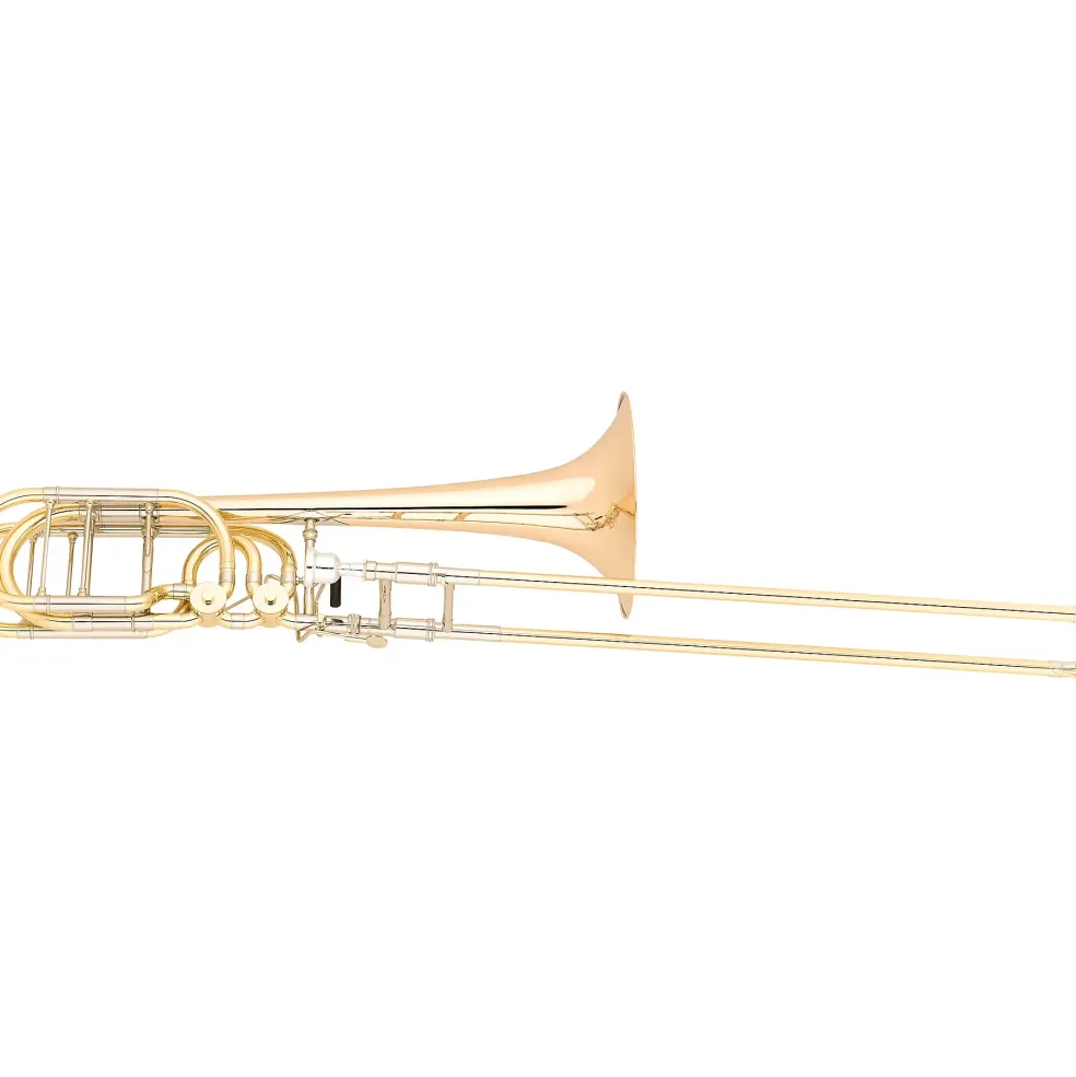 Eastman ETB848 Professional Series Bass Trombone Lacquer Gold Brass Bell