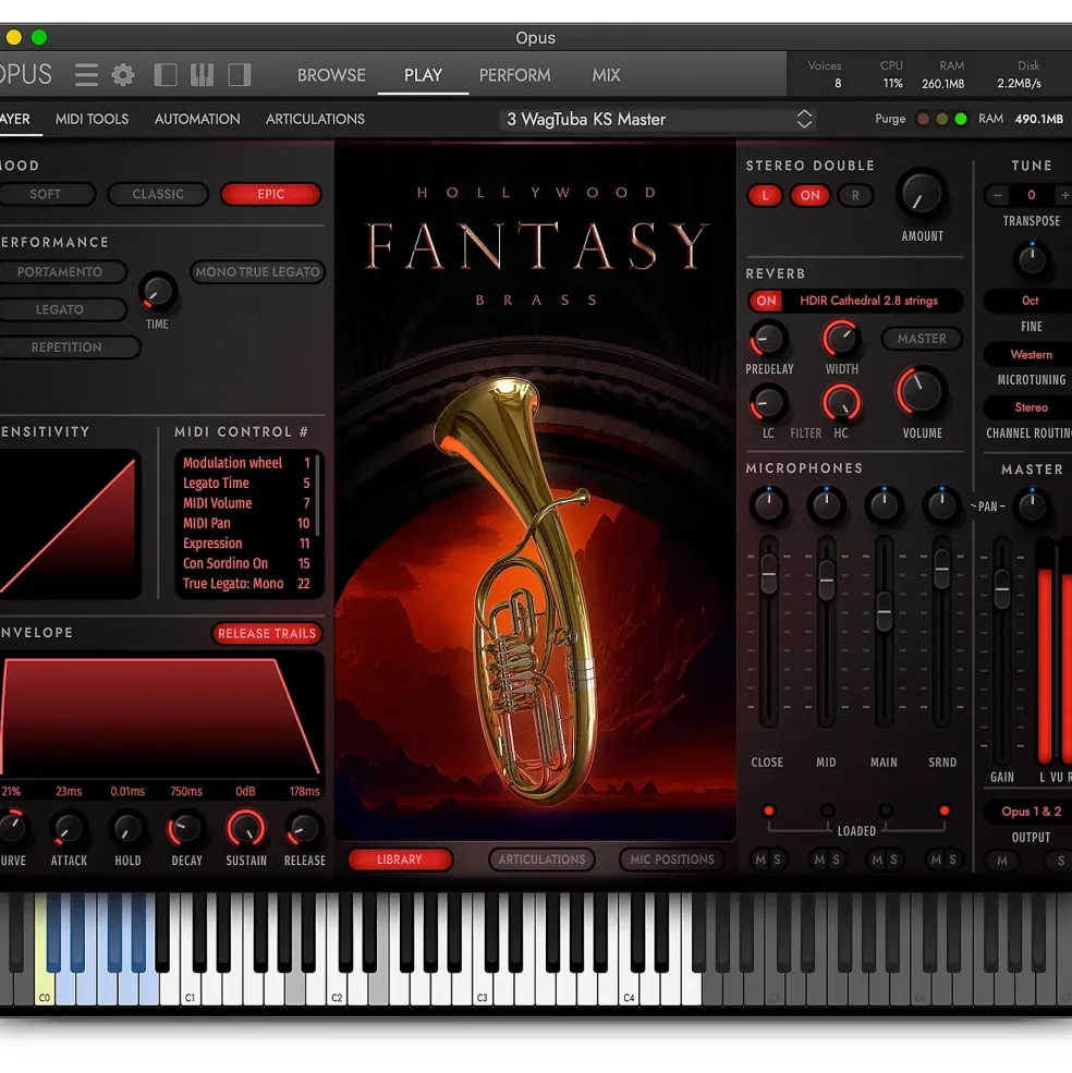 EastWest Hollywood Fantasy Brass