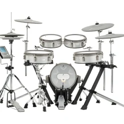 EFNOTE 3B Acoustic Designed Electronic Drum Set White Sparkle