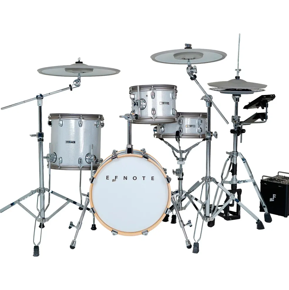 EFNOTE PRO 500 Standard Electronic Drum Kit White Sparkle