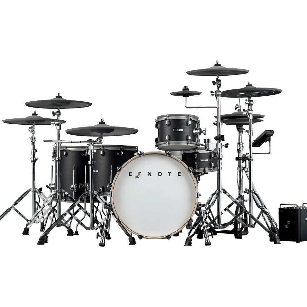 EFNOTE PRO 703X Special Electronic Drum Kit Black Oak Wrap